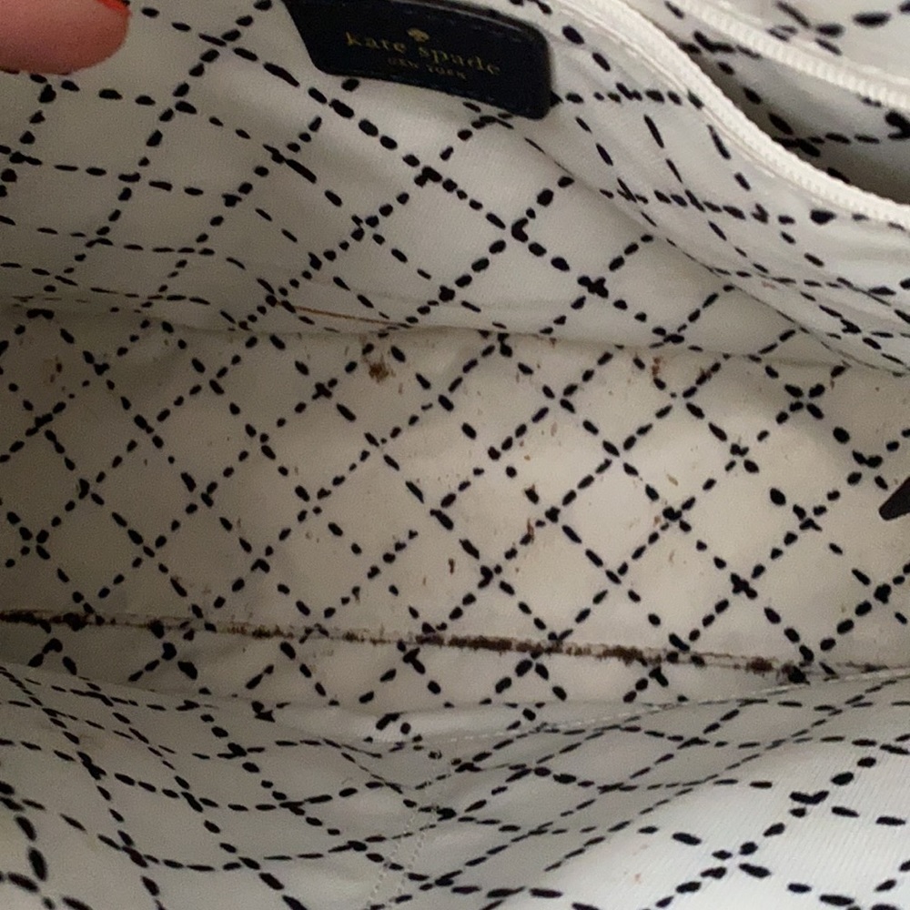 Navy Blue Kate Spade Handbag - image 3
